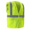 2W International Hi-Vis Economy Safety Vest M Class 2 U Back, , Zipper 4 Pockets A520C-2 M - alternate 6